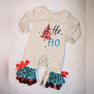 Marie Nicole Ruffled Body Suit- Sz 0-3M